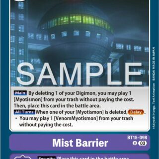 Mist Barrier - BT15-098 U