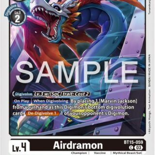 Airdramon - BT15-059 C