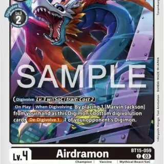 Airdramon - BT15-059 C