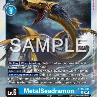 MetalSeadramon - BT15-031 R