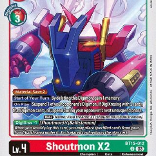 Shoutmon X2 - BT15-012 U