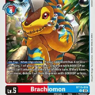 Brachiomon - BT15-016 U