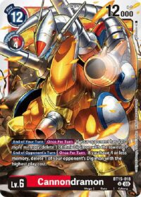 Cannondramon - BT15-018 U