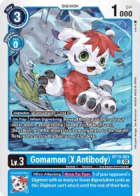 Gomamon (X Antibody) - BT15-021 U