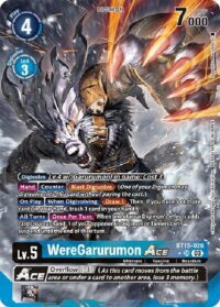 WereGarurumon ACE (Alternate Art) - BT15-026 SR