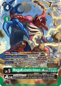 MegaKabuterimon ACE (Alternate Art) - BT15-049 SR