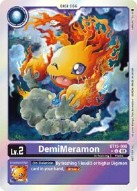 DemiMeramon (Exceed Apocalypse Box Promotion Pack) - BT15-006 U