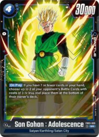 Son Gohan : Adolescence  - FB03-039 - SR