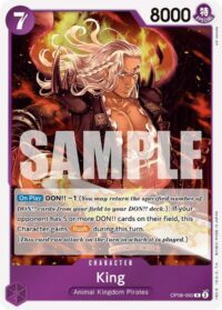 King - OP08-060 - Rare