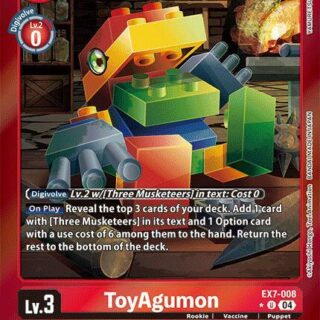 ToyAgumon (Foil) - EX7-008 U