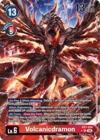 Volcanicdramon (Alternate Art) - EX7-014 SR