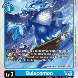Bulucomon - EX7-016 R