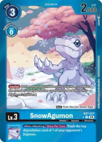 SnowAgumon (Foil) - EX7-017 C