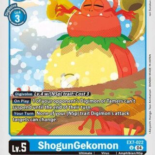 ShogunGekomon - EX7-022 U