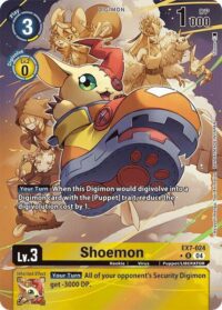Shoemon (Alternate Art) - EX7-024 R