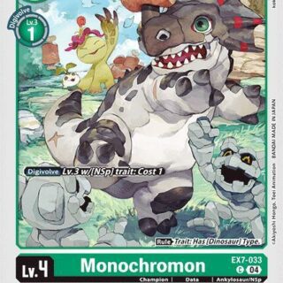 Monochromon - EX7-033 C