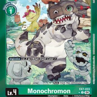 Monochromon (Foil) - EX7-033 C