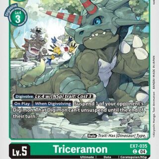 Triceramon - EX7-035 C