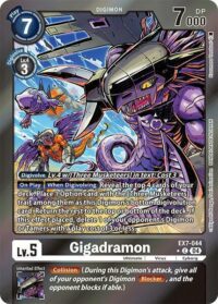 Gigadramon (Foil) - EX7-044 C