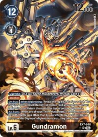 Gundramon (Alternate Art) - EX7-048 SR