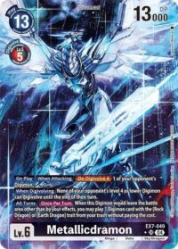 Metallicdramon (Alternate Art) - EX7-049 SR