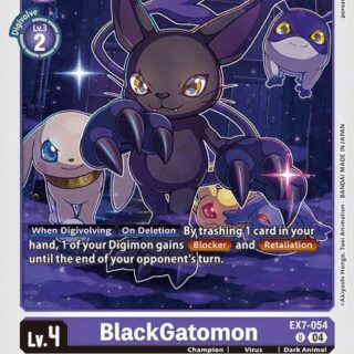 BlackGatomon - EX7-054 UC