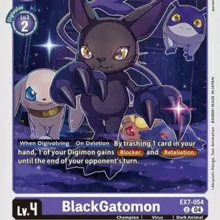 BlackGatomon - EX7-054 UC
