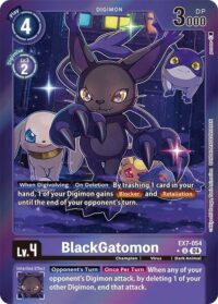 BlackGatomon (Foil) - EX7-054 UC