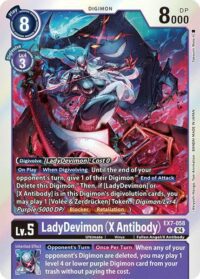 LadyDevimon (X Antibody) - EX7-058 R