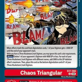 Chaos Triangular - EX7-066 U