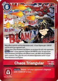 Chaos Triangular (Foil) - EX7-066 U
