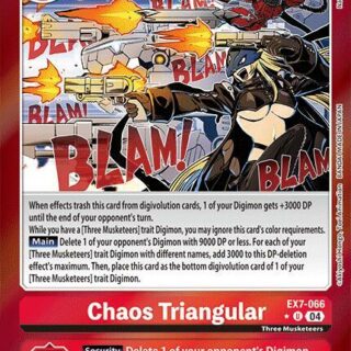Chaos Triangular (Foil) - EX7-066 U