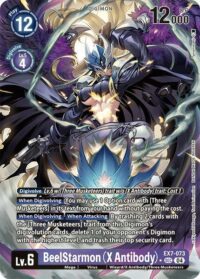 BeelStarmon (X Antibody) (Alternate Art) - EX7-073 SCR
