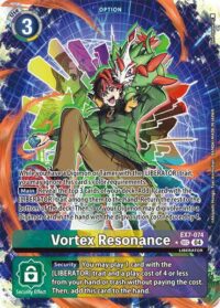 Vortex Resonance (Alternate Art) - EX7-074 SCR