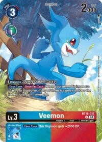 Veemon - BT16-017 U (Legend Pack 2024)