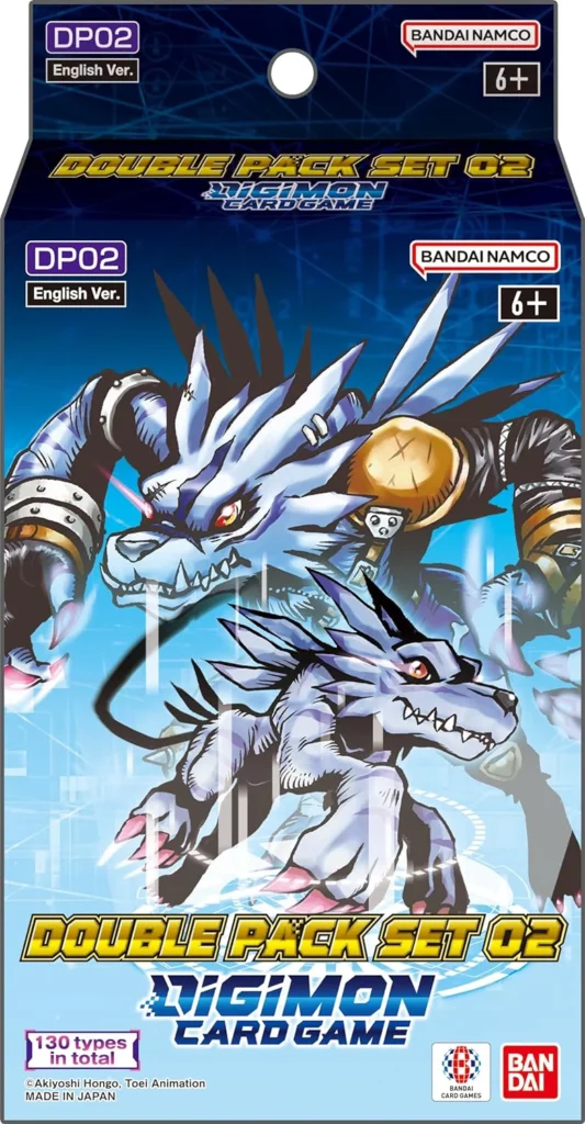 Digimon Card Game: DOUBLE PACK SET [DP02] [REMATE FINAL 2025]