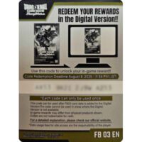 Code Card - Raging Roar Booster (FB03)