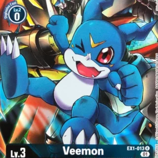 Veemon (Tamer's Evolution Box 2)- EX1-013- R