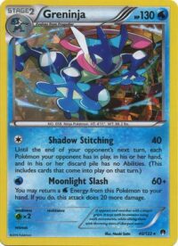 Greninja - 40/122 Shattered Holo Rare - Inglés (Moderately Played)