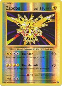 Zapdos - 42/108 - Rare Reverse Holo - Inglés