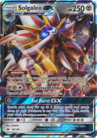 Solgaleo GX - 89/149 - Ultra Rare - Inglés