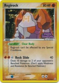 Regirock - 28/110 - Rare Reverse Holo - Inglés (Moderately Played)