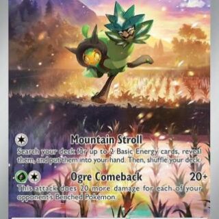 Teal Mask Ogerpon - SVP123 - Illustration Rare Promo - Inglés