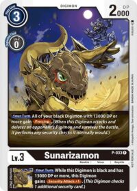 Sunarizamon - P-033 - Promo