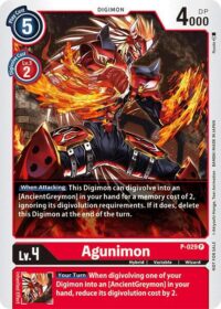 Agunimon - P-029 - Promo