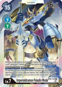 Imperialdramon Paladin Mode - BT8-112 SEC