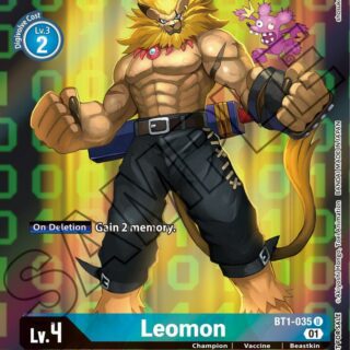 Leomon - BT1-035 - Uncommon