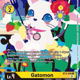 Gatomon - BT2-036 - Uncommon