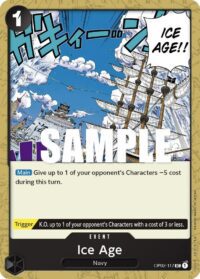 Ice Age - Uncommon - OP02-117 (st17)