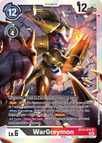 WarGreymon - BT12-070 - SR